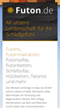 Mobile Screenshot of futon.de